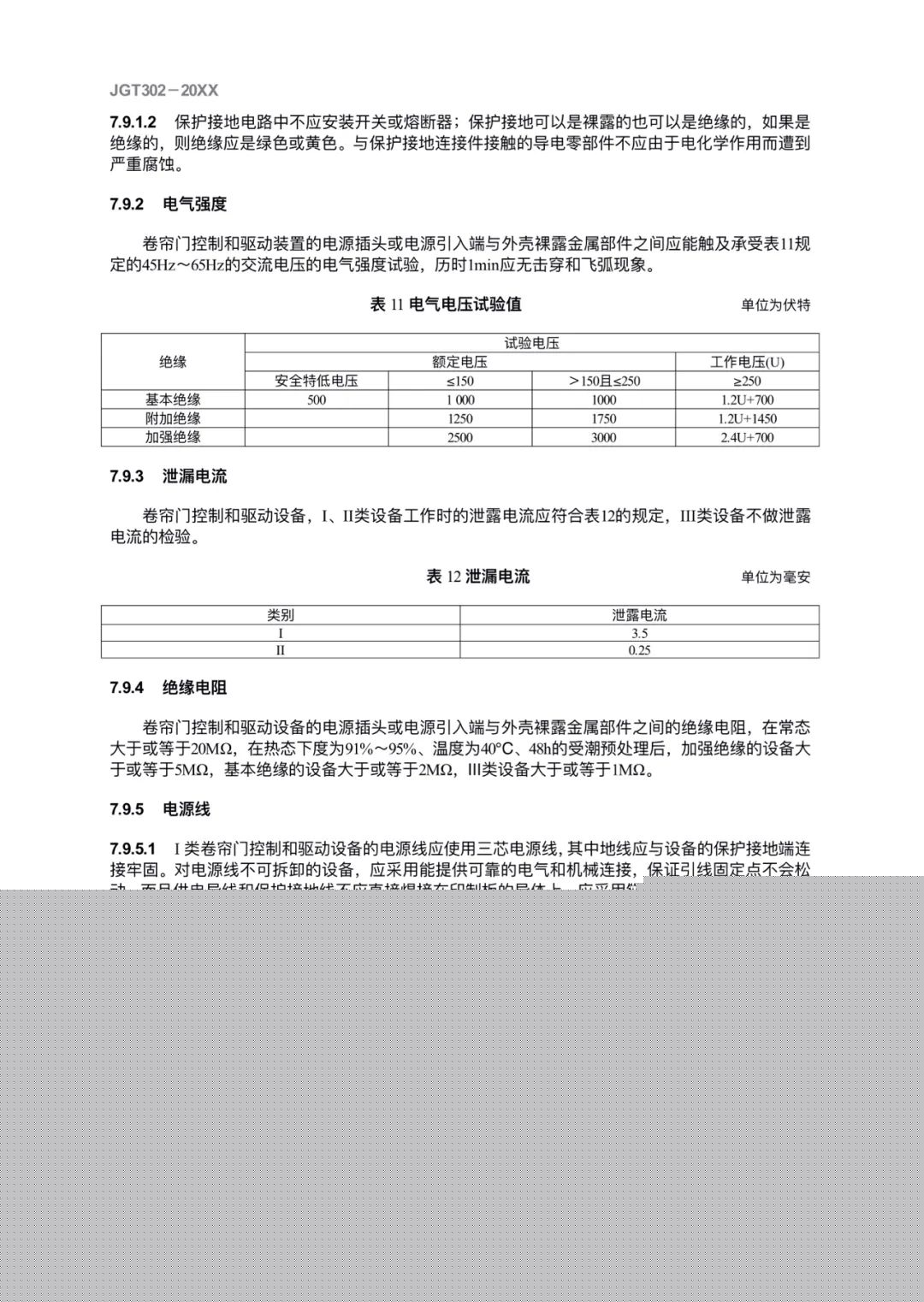 JG/T302-2022 《卷簾門窗》建筑工業(yè)行業(yè)產品標準