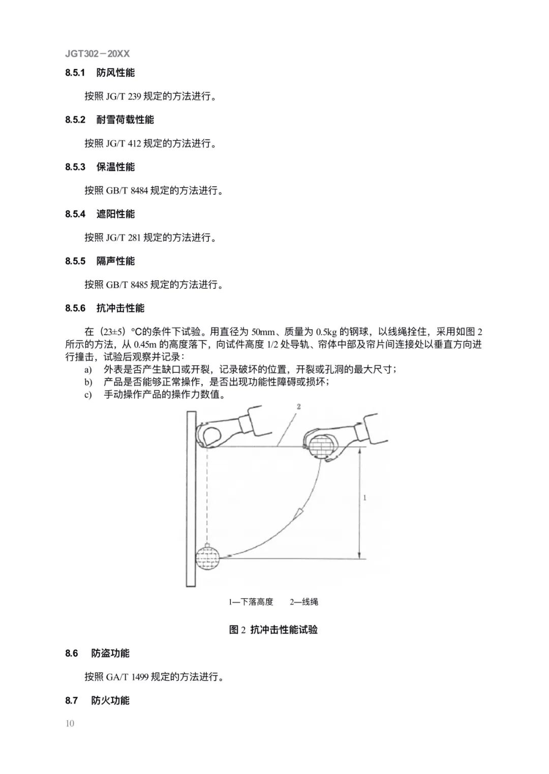 JG/T302-2022 《卷簾門窗》建筑工業(yè)行業(yè)產品標準