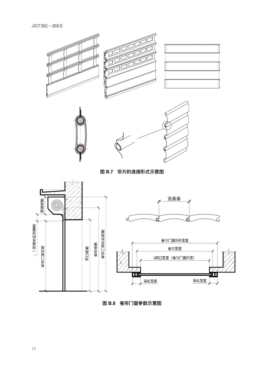 JG/T302-2022 《卷簾門窗》建筑工業(yè)行業(yè)產品標準