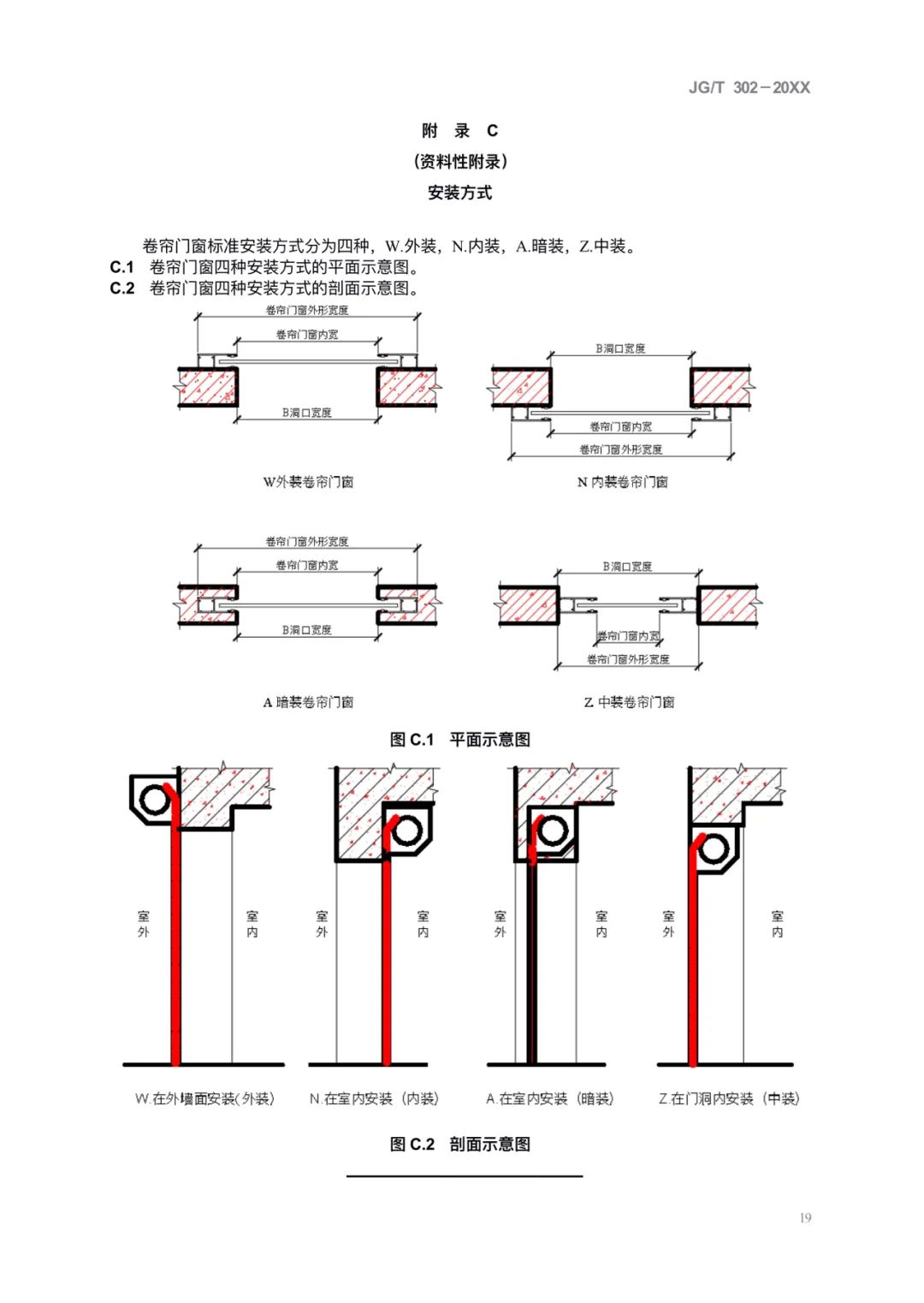 JG/T302-2022 《卷簾門窗》建筑工業(yè)行業(yè)產品標準